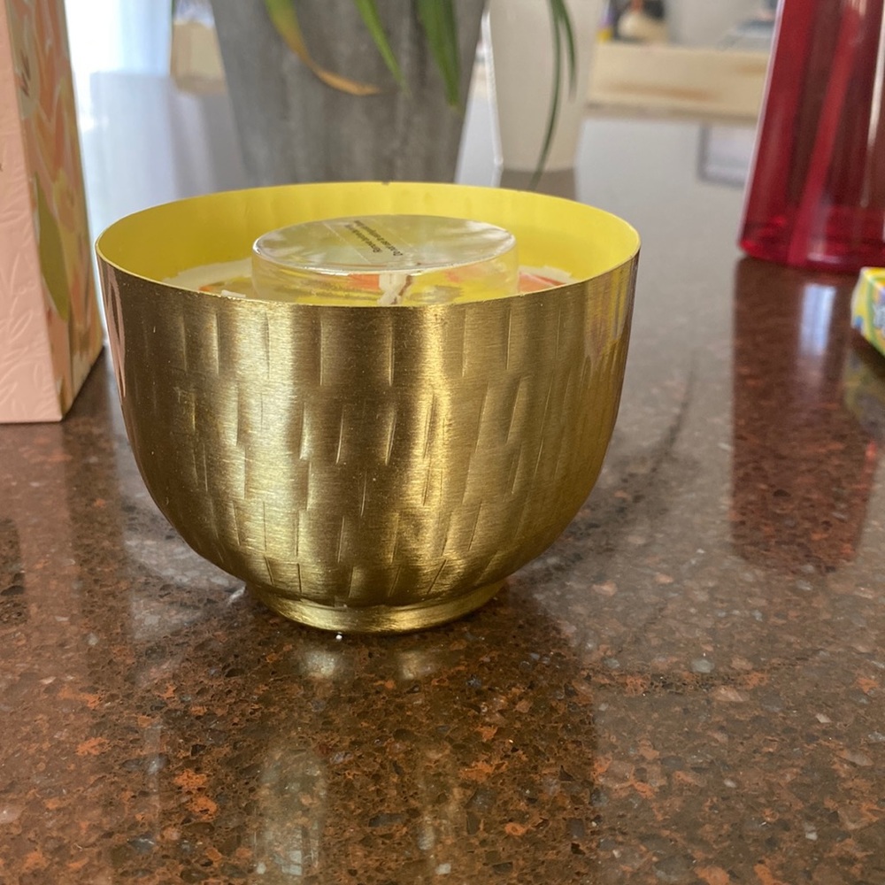 COPY - Anthropologie coconut milk mango candle. Brand new.